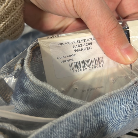 AGOLDE FEN HIGH RISE RELAXED TAPERED JEAN - Picture 5 of 13